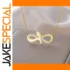 Elegant Stainless Steel Infinity Necklace