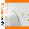 White Wall Hook for Bathrooms and Kitchens