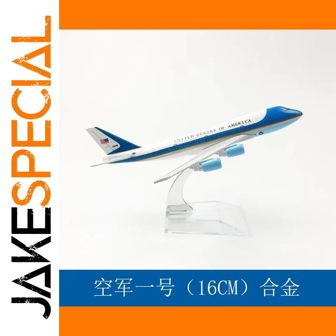 Air Force One B747 Diecast Model 16cm Collectible 1 Air Force One B747 Diecast Model 16cm Collectible