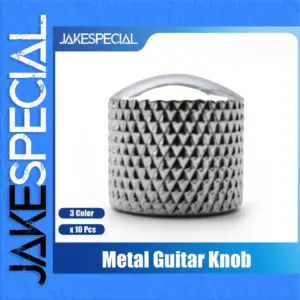 Metal Guitar Knobs Set for Electric and Bass