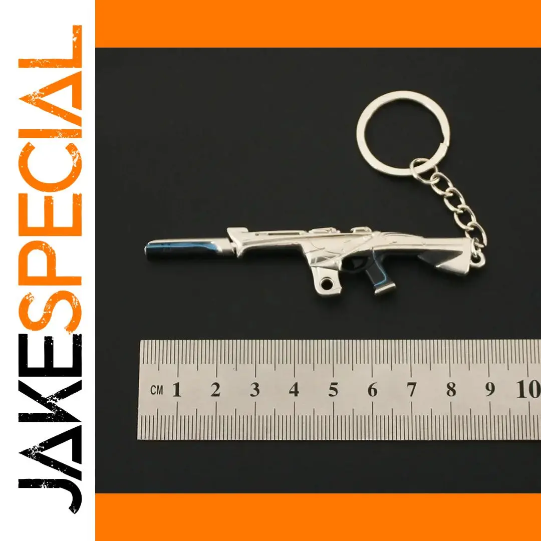 Futuristic Weapon-Shaped Keychain 1 Futuristic Weapon-Shaped Keychain