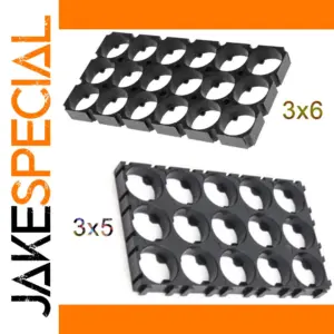 18650 Battery Holder 3x5/3x6 Configurations