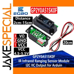 GP2Y0A51SK0F IR Distance Sensor 2-15cm