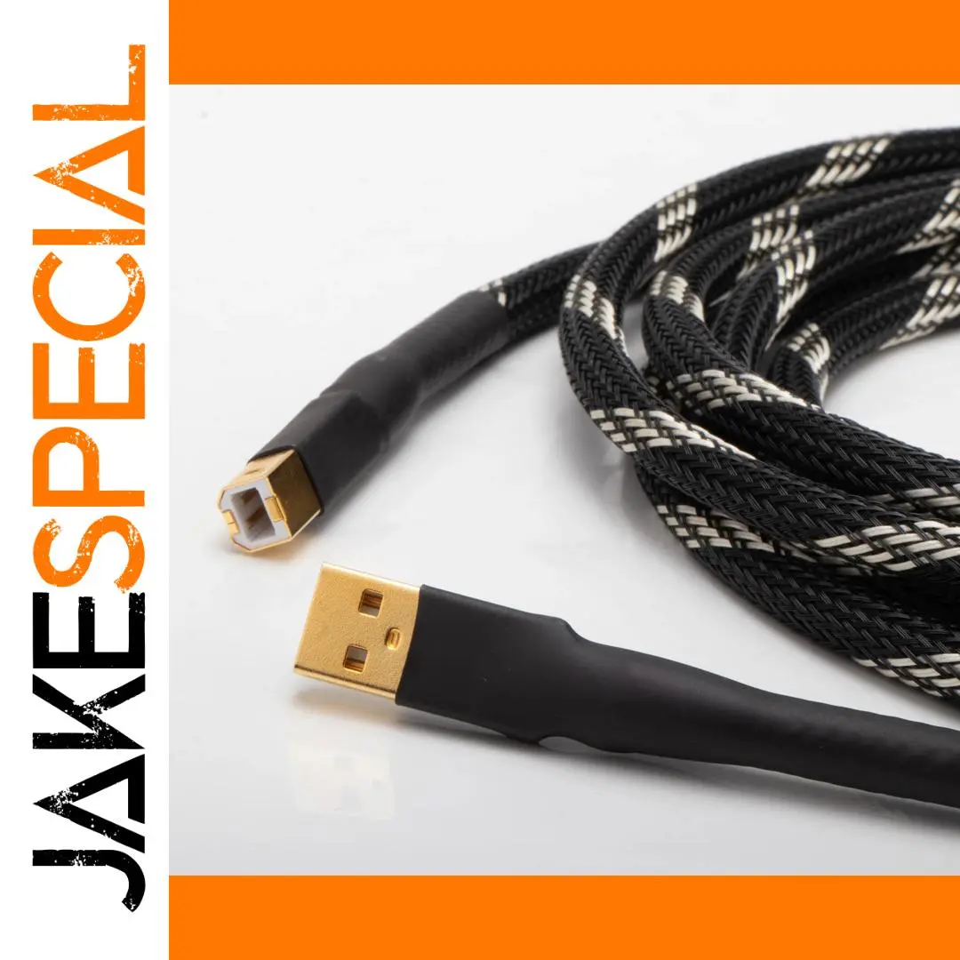 USB 2.0 A-B Audio/Data Cable 3m Black-White 1 USB 2.0 A-B Audio/Data Cable 3m Black-White