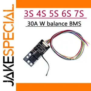 Lithium Battery Management System 3S-7S 30A