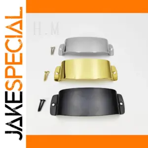 Zinc Alloy Pickup & Bridge Cover Set for Jazz JB Bass
