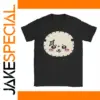 Playful Black Animal Graphic T-Shirt for Men