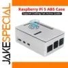 Raspberry Pi 5 Silver ABS Enclosure with Cooling