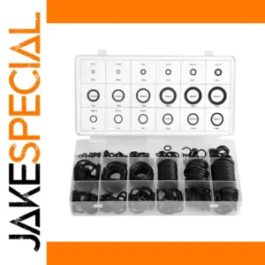 279-Piece Rubber O-Ring Kit for Repairs