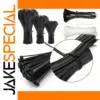 Durable Nylon Cable Ties 100-500 pcs
