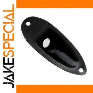 Steel Boat-Shaped Guitar Jack Plate for Strat