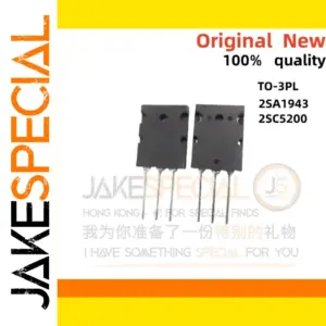 High-Power Audio Transistor Pair 2SA1943/2SC5200