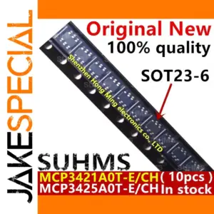 High-Precision MCP3421A0T-E/CH Drive IC Set