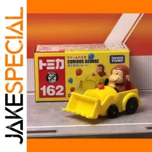 Curious George Excavator Bus Diecast Model 1:64