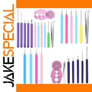 Paper Quilling Tools Set with Pastel Handles
