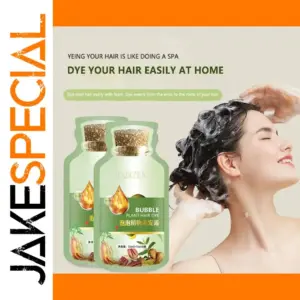 Natural Plant Bubble Hair Dye Set - 10 Packs