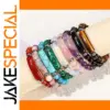 Natural Stone Unisex Beaded Bracelet Collection