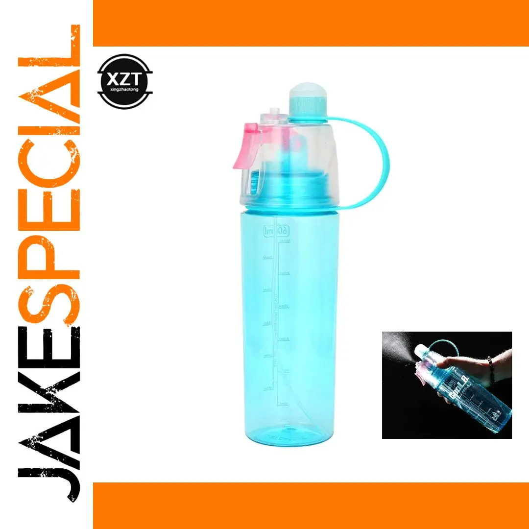 Portable Reusable Spray Water Bottle for Outdoors 1 Portable Reusable Spray Water Bottle for Outdoors