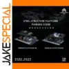 Steel Structure Parking Scene Model 1:64 Scale