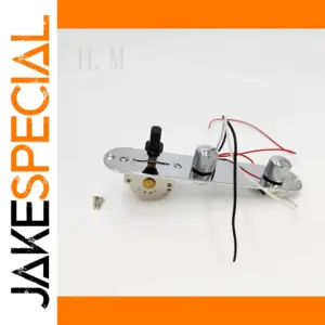 Prewired Telecaster Control Plate for Fender Guitars