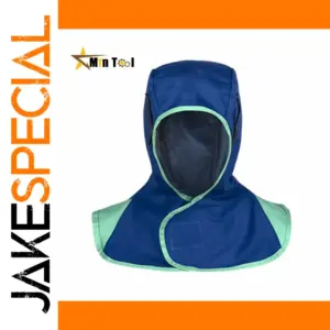 Durable Blue Welding Hood with Mesh Face Shield