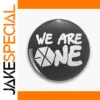 "Eco-Friendly 'We Are One' Button Pin"