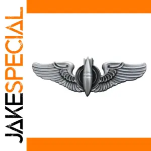 WW2 US Air Force Bomber Badge Metal Pin