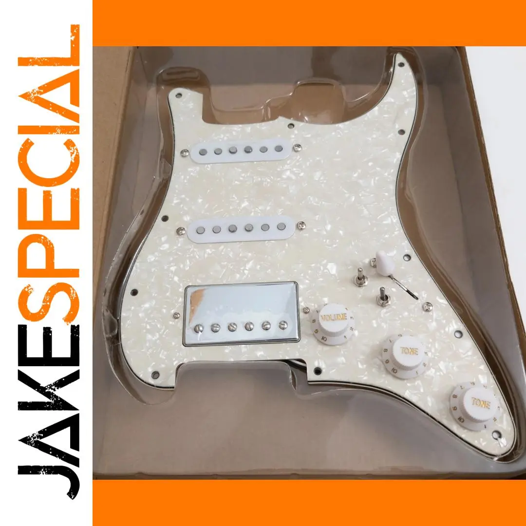 Vibrant Prewired Strat Pickguard Set for Guitars 1 Vibrant Prewired Strat Pickguard Set for Guitars