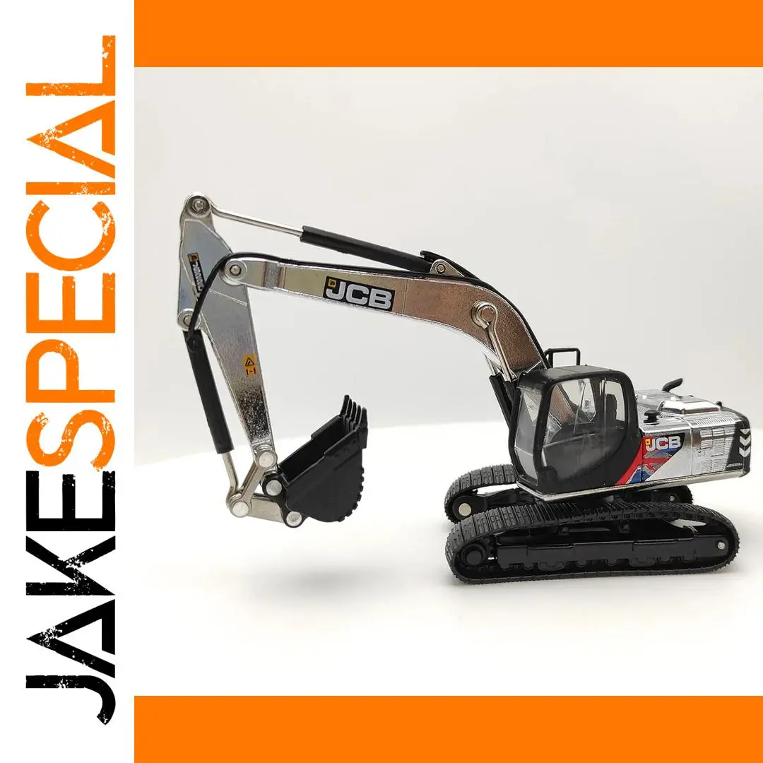 JCB JS220 Excavator Scale Model 1:76 1 JCB JS220 Excavator Scale Model 1:76