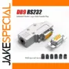 Industrial Mini DB9 Metal Shell Connector for RS232