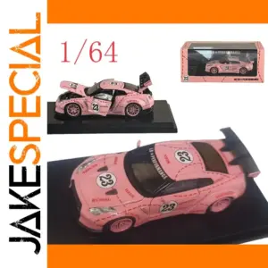 Pink Nissan GT-R R35 LB Performance Diecast Model