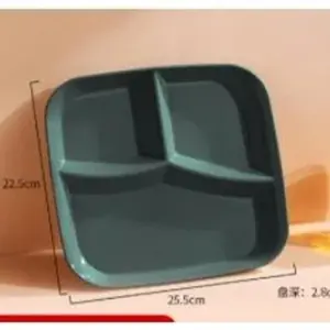 Japanese-Style Divided Dinner Plate, 25.5x22.5cm 16 35052374592646c18484bb27 upscaled