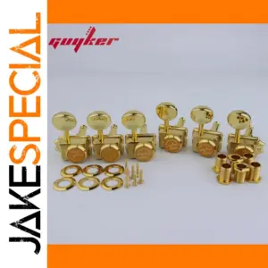 Vintage Gold Locking Tuners for Electric Guitar