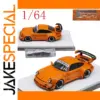 1/64 Porsche 964 RWB Diecast Model in Vibrant Colors