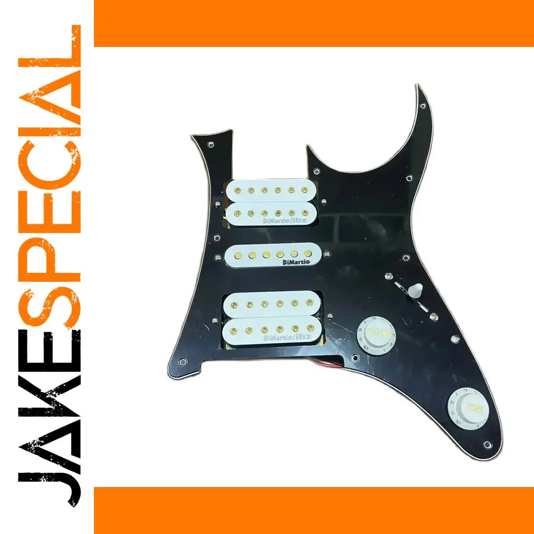 Black HSH Pickguard Set for Strat-Style Guitars 1 Black HSH Pickguard Set for Strat-Style Guitars
