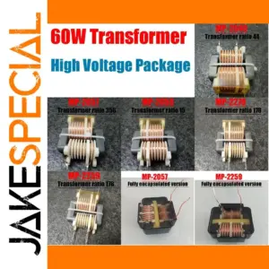 High-Power 60W DIY Transformer for Circuits