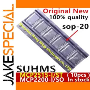 Set of MCP2200-I/SO & MCP2515 Chips in SOP-20