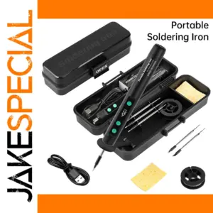 Wireless USB Soldering Iron with Digital Display