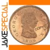 Antique Copper King George III Penny Replica