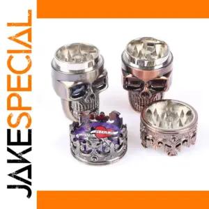 Gothic Skull Herb Grinder Set