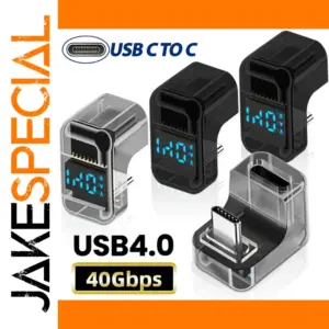 USB-C Adapter with Digital Display 40Gbps 140W