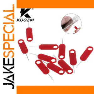 Stainless Steel SIM Card Eject Pin Set for iPhone, Samsung