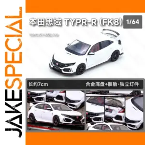Honda Civic FK8 1:64 Scale Diecast Model