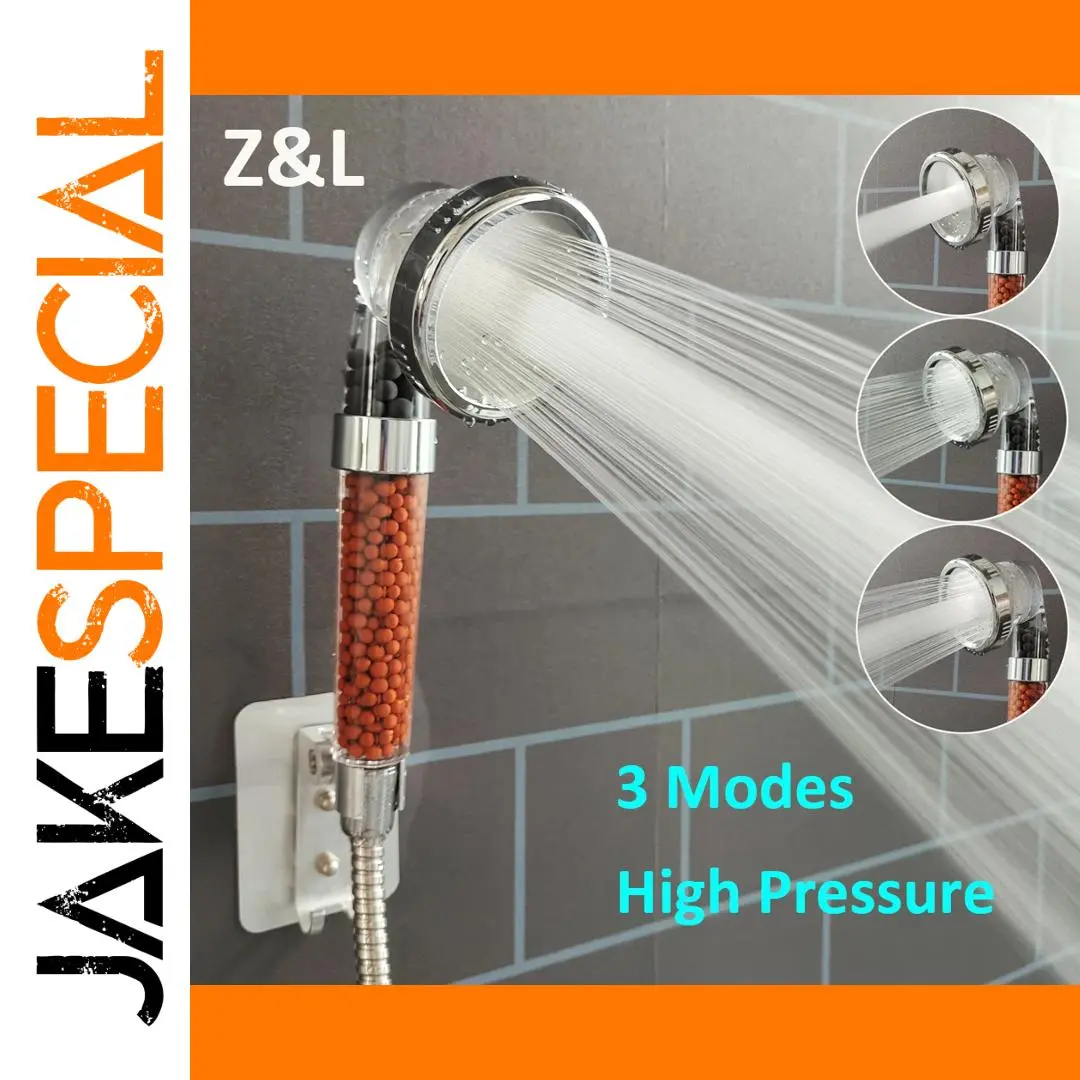High-Pressure Multi-Mode Bathroom Shower Head 1 High-Pressure Multi-Mode Bathroom Shower Head