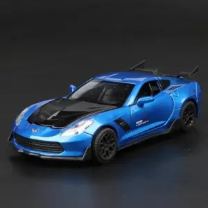 Red Corvette Z06 Diecast Model 1:32 Scale 16 3677101f8c7a463a97a29378 upscaled