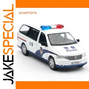 1:64 Scale Diecast Police Buick GL8 Model