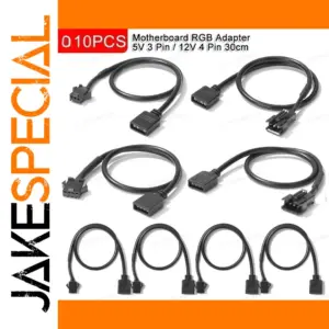 RGB Converter Cables Set for PC Motherboards