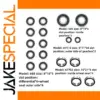 18-Piece Metal Bearings Set for RC Vehicles