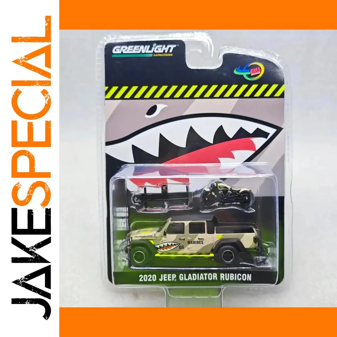 1:64 Scale Jeep Gladiator Marines Diecast Model 1 1:64 Scale Jeep Gladiator Marines Diecast Model