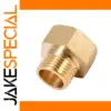 Brass Water Pipe Fitting 1/2" BSPT Male to 3/4" BSPT Female